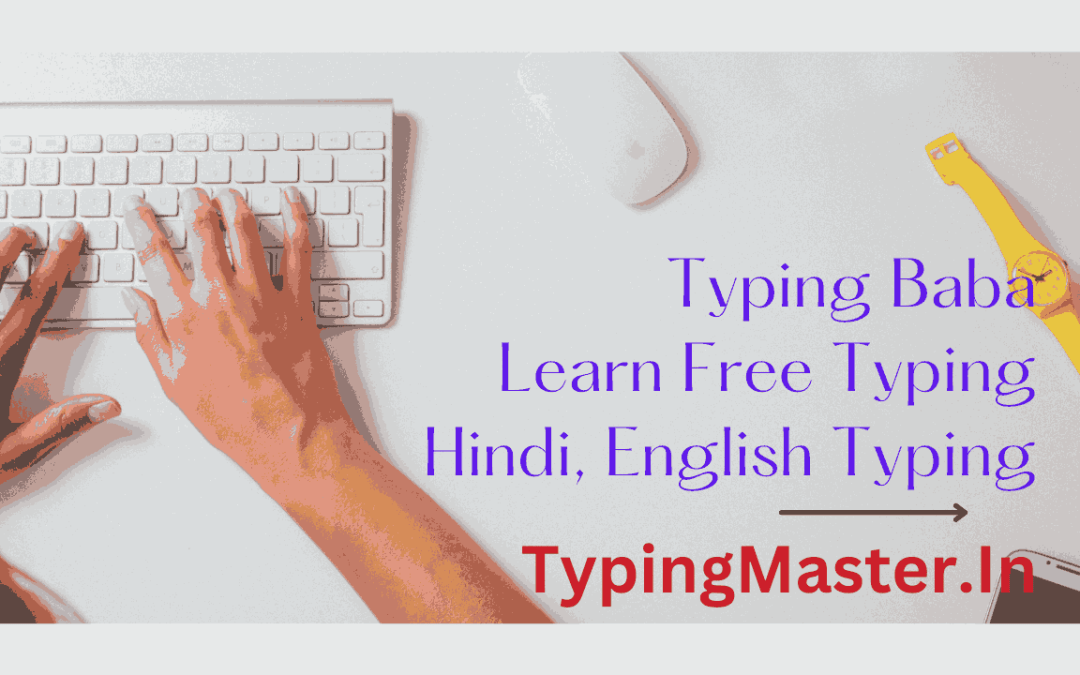 Typing Baba: Learn Free Hindi English Typing